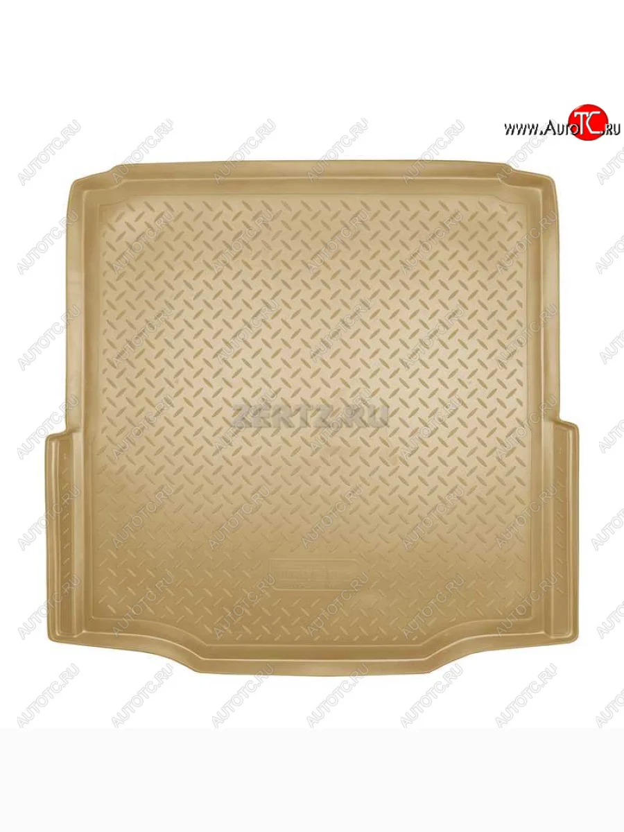 Коврики в багажное отделение Norplast Skoda Superb B6 (3T) лифтбэк дорестайлинг (2008-2013) (бежевый)  в Керчи Республика Крым