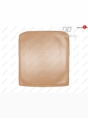 Коврики в багажное отделение Norplast (бежевый) Skoda Superb B8 (3V) лифтбэк дорестайлинг (2015-2019)
