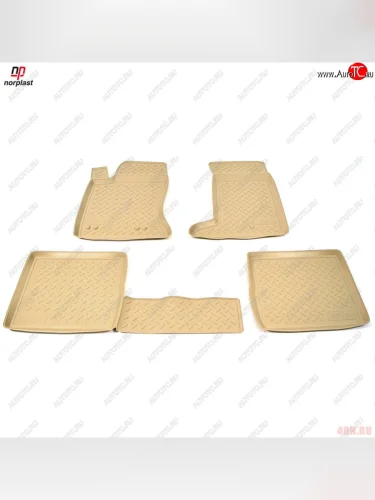 Коврики салонные Norplast (бежевый) Cadillac SRX (2004-2009)