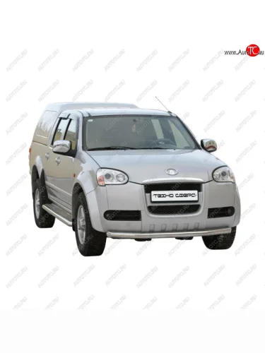 Защита переда труба с полимерным покрытием, Техно Сфе Great Wall Wingle 3 (2005-2011)