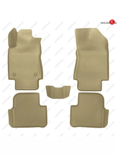 Коврики салонные Norplast (бежевый) CITROEN C3 SX,SY рестайлинг (2016-2020)