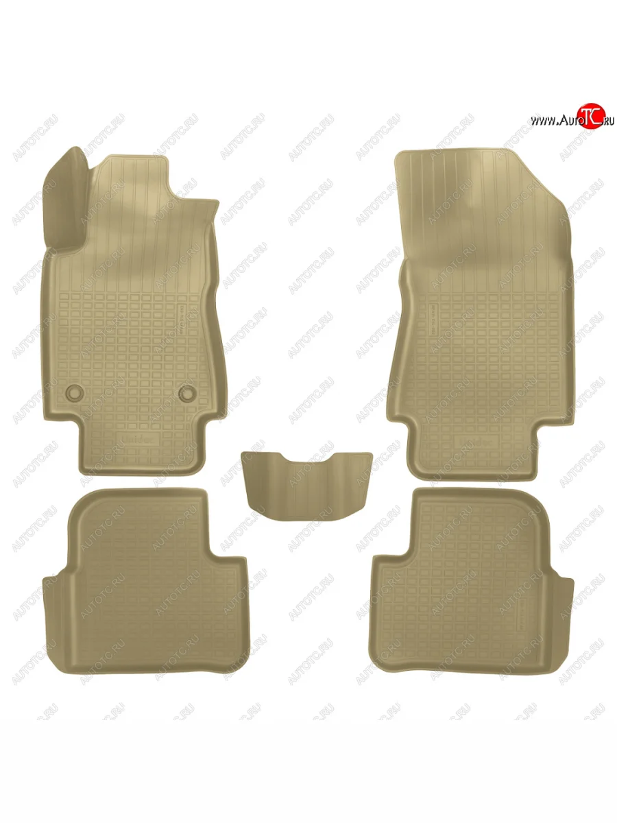 Коврики салонные Norplast CITROEN C3 SX,SY рестайлинг (2016-2020) (бежевый)  в Керчи Республика Крым
