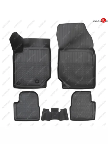 Norplast Коврики салонные (черный) CITROEN C4  C41 (2020-2025) 5 дв.