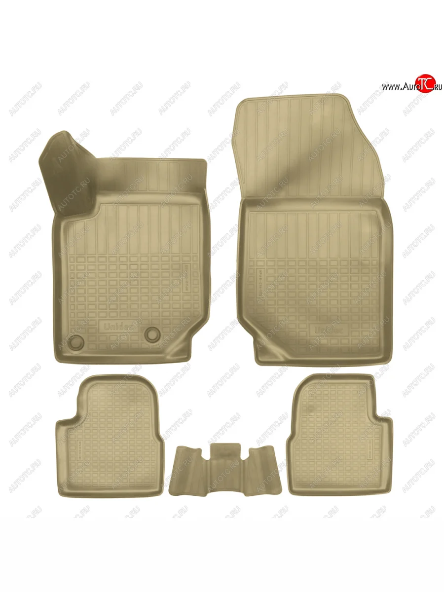 Коврики салонные Norplast CITROEN C4 C41 5 дв. (2020-2025) (бежевый)  в Самаре Самарской области