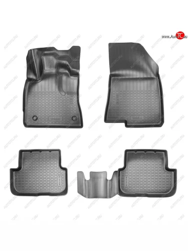 Коврики салонные Norplast (черный) Dacia Sandero BJ1 хэтчбэк 5 дв. дорестайлинг (2020-2022)