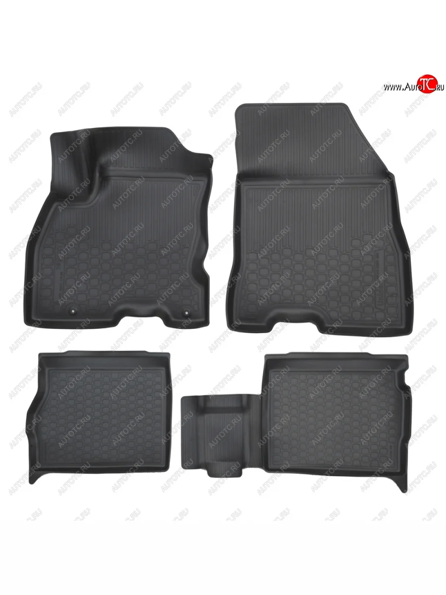 Коврики салонные Norplast Evolute i-PRO (2022-2025) (черный)  в Керчи Республика Крым