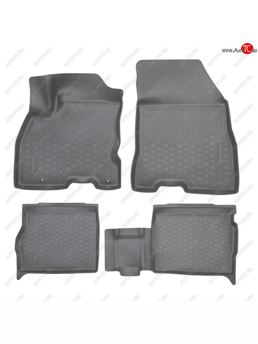 Коврики салонные Norplast Evolute i-PRO (2022-2025) (серый)  в Керчи Республика Крым