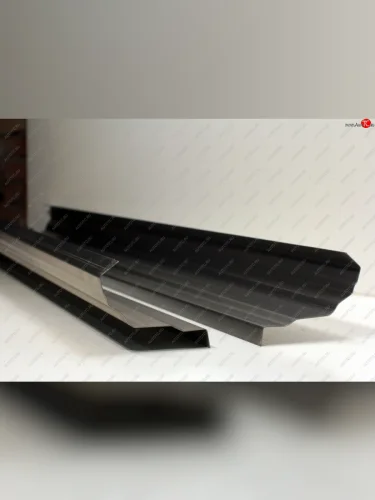 Комплект ремонтных порогов AUTOFERRUM (Холоднокатаная сталь 1.2 мм) Mitsubishi Outlander CU (2003-2009)