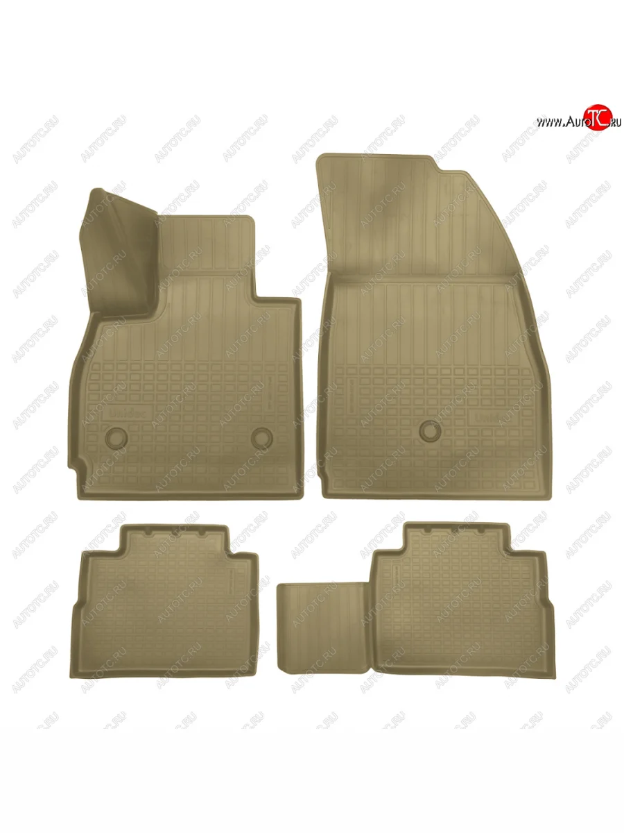 Коврики салонные Norplast EXEED RX (2022-2025) (бежевый)  в Керчи Республика Крым