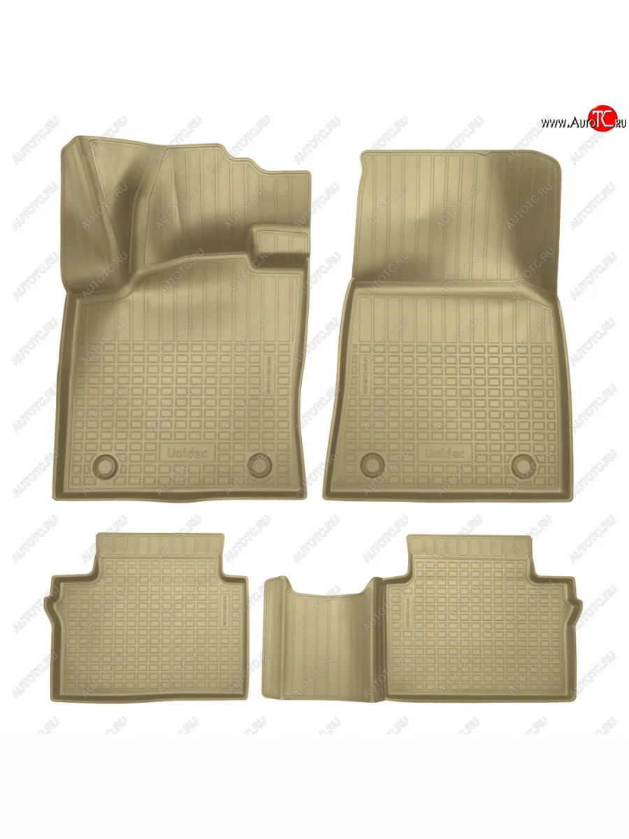 Коврики салонные Norplast FAW Bestune B70 лифтбэк (2020-2025) (бежевый)  в Керчи Республика Крым