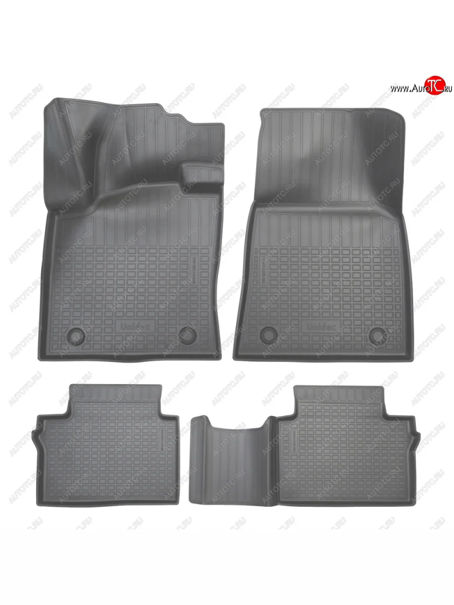 Коврики салонные Norplast FAW Bestune B70 лифтбэк (2020-2025) (серый)  с доставкой в г. Керчь