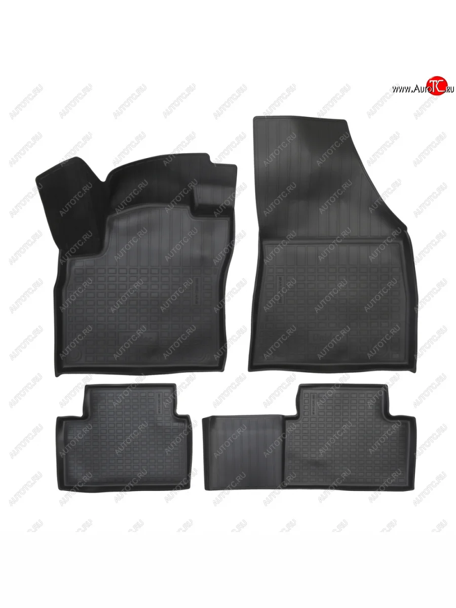 Коврики салонные Norplast FAW Bestune T55 (2021-2025) (черный)  в Керчи Республика Крым