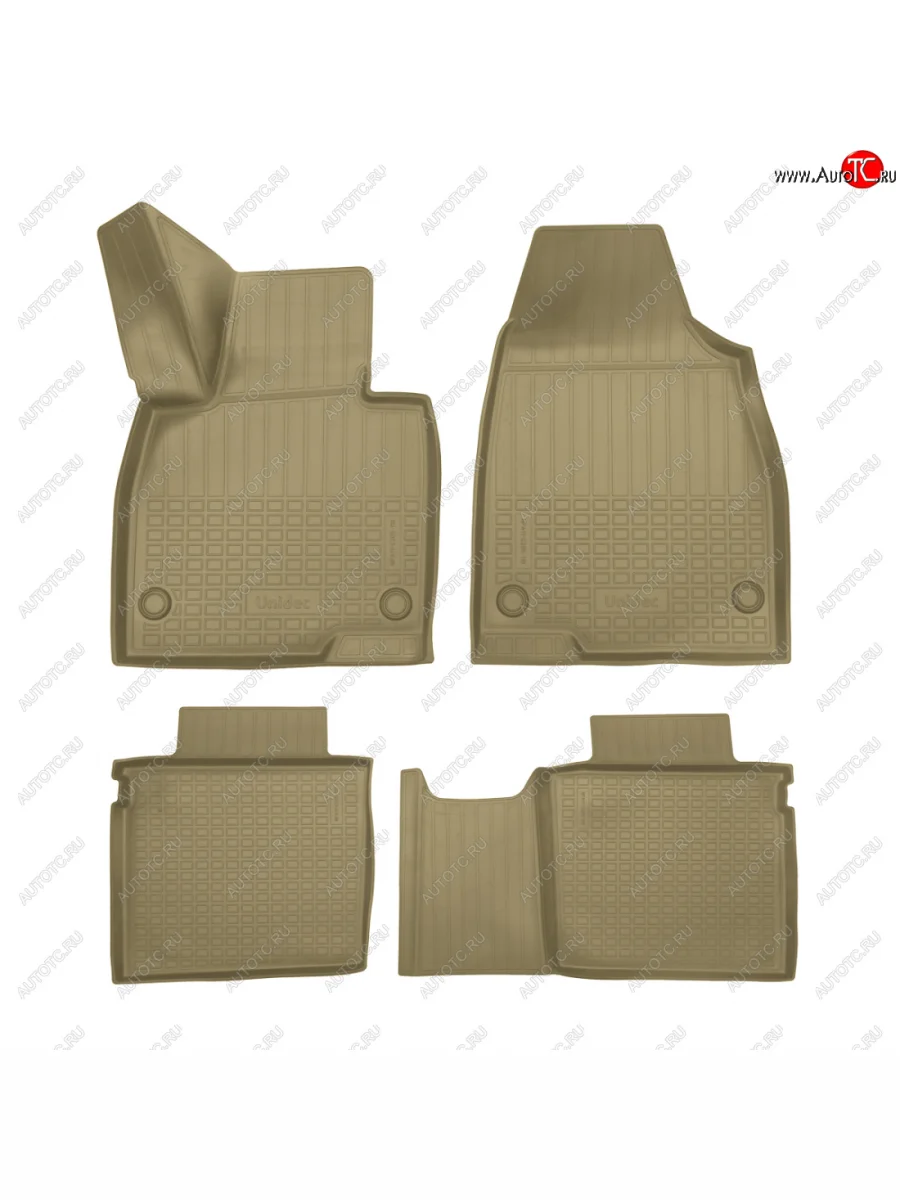 Коврики салонные Norplast FAW Bestune T99 дорестайлинг (2019-2022) (бежевый)  в Керчи Республика Крым