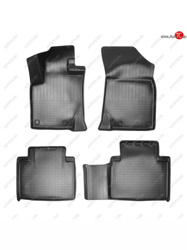 Коврики салонные Norplast (черный) Geely Atlas Pro NL3 (2019-2025)