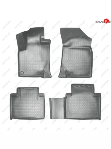 Коврики салонные Norplast (серый) Geely Atlas Pro NL3 (2019-2025)