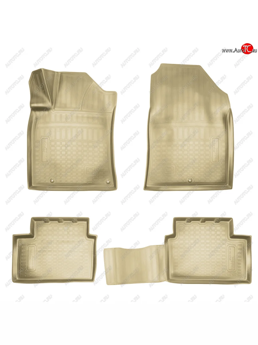 Коврики салонные Norplast Hyundai I30 3 PD универсал (2017-2020) (бежевый)  в Керчи Республика Крым