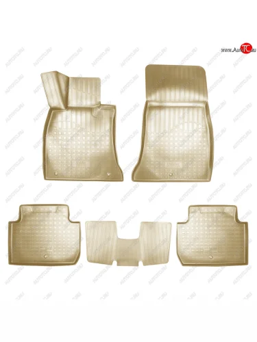 Коврики салонные Norplast (бежевый) KIA Stinger (2017-2025)