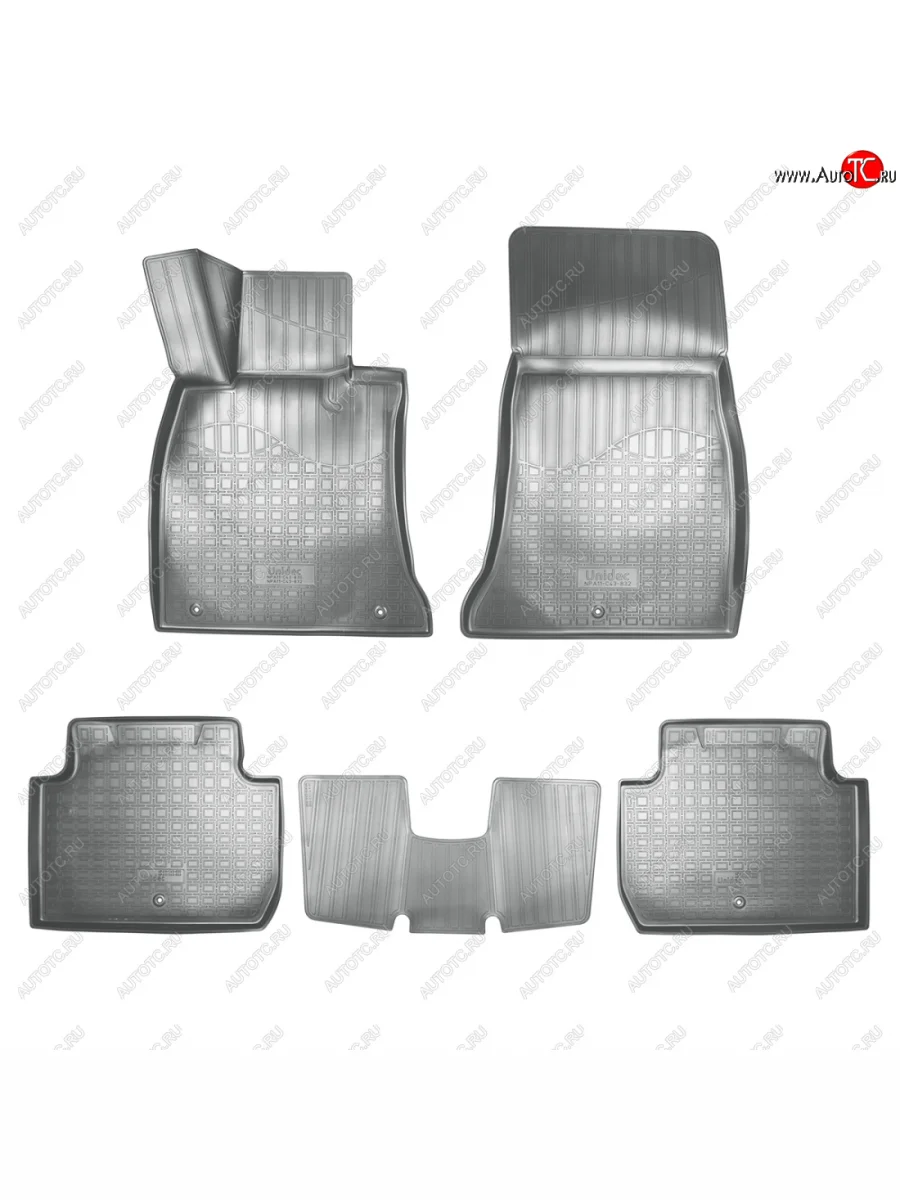 Коврики салонные Norplast KIA Stinger (2017-2025) (серый)  в Перми Пермском крае