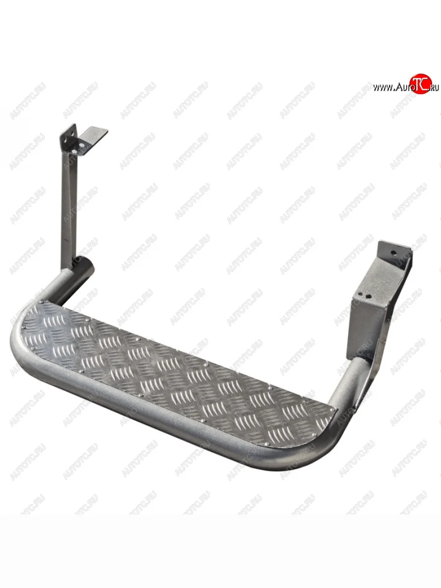 Защита порогов с алюминиевым листом (левая) Техно Сфера ГАЗ ГАЗель 3221 дорестайлинг автобус (1996-2002) (Нержавейка)  в Перми Пермском крае