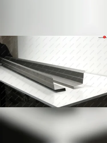 Комплект ремонтных порогов AUTOFERRUM (Холоднокатаная сталь 1.2 мм) Toyota Camry XV40 рестайлинг (2009-2011)