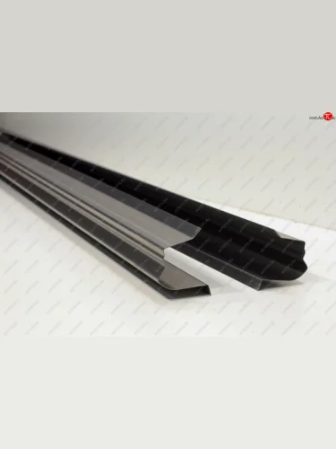 Комплект ремонтных порогов AUTOFERRUM (Холоднокатаная сталь 1 мм) Toyota Land Cruiser Prado J120 (2002-2009)