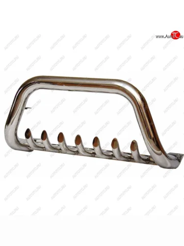 Передок акула с защитой двигателя с полимерным покрытием d76, Техно Сфера Toyota Land Cruiser Prado J120 (2002-2009)