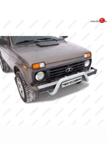 Передок дуга с полимерным покрытием d63,5, Техно Сфера Лада ВАЗ нива 4х4 2131 Урбан 3 дв. дорестайлинг (2014-2019)