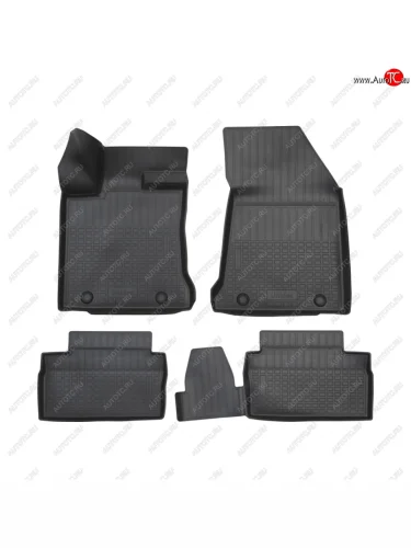 Коврики салонные Norplast (черный) Geely Emgrand X7 2-ой рестайлинг (2019-2021)