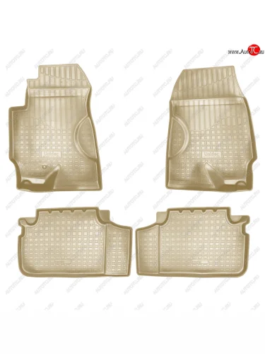 Коврики салонные Norplast (бежевый) Haima 3 HMC7185A седан (2010-2013)