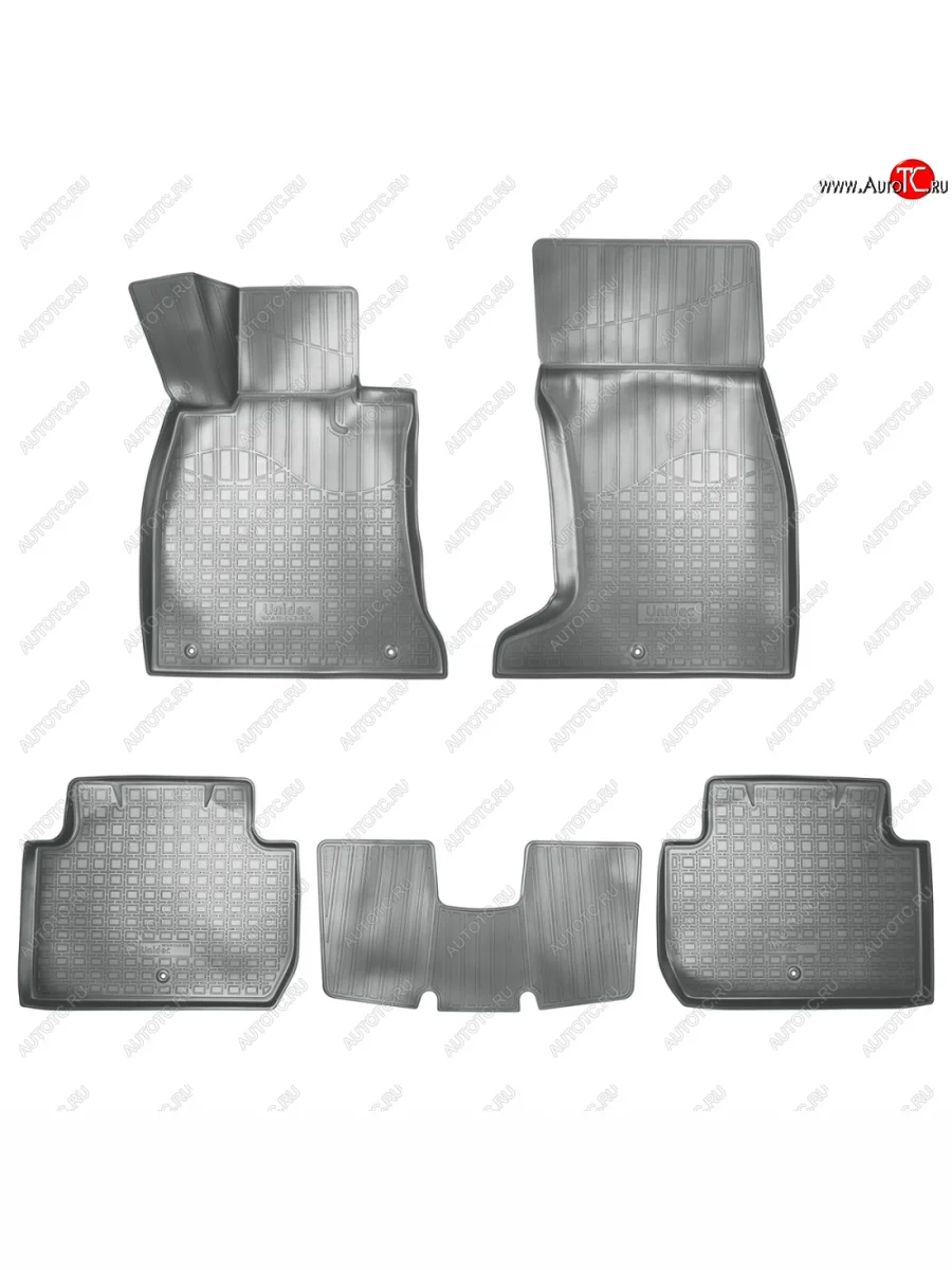 Коврики салонные Norplast KIA Stinger (2017-2025) (серый)  в Керчи Республика Крым