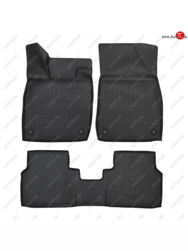 Коврики салонные Norplast (черный) Mazda Demio 4 DJ (2014-2019)