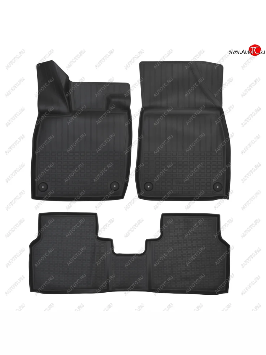 Коврики салонные Norplast Mazda Demio 4 DJ (2014-2019) (черный)  в Самаре Самарской области