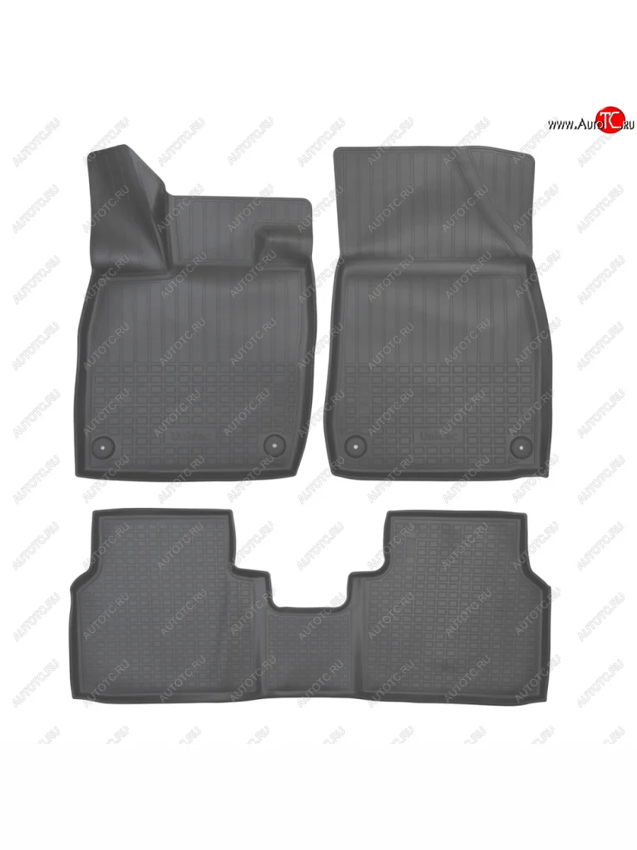 Коврики салонные Norplast Mazda Demio 4 DJ (2014-2019) (серый)  в Самаре Самарской области