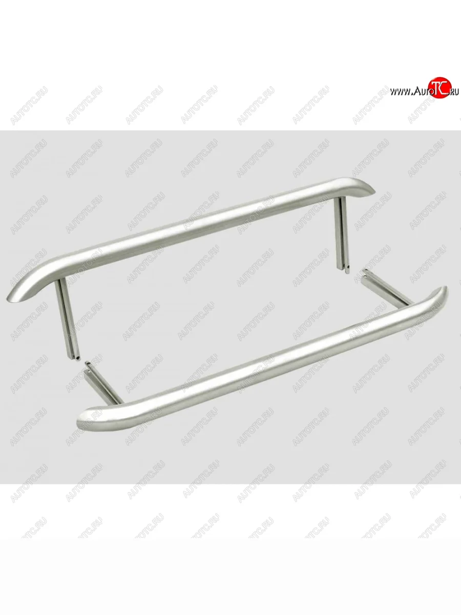 Пороги труба с полимерным покрытием, Техно Сфера Лада ВАЗ нива 4х4 2121 (Legend) 3 дв. 2-ой рестайлинг (2021-2025) (Черный глянец)  в Керчи Республика Крым