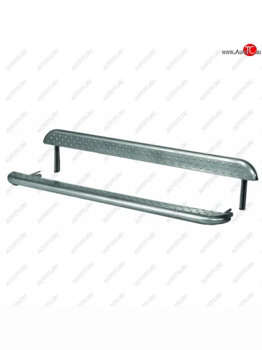 Пороги с металлическим листом с полимерным покрытием, Техно Сфера Лада ВАЗ нива 4х4  2131 (1993-2025) 5 дв. дорестайлинг, Урбан 3 дв. дорестайлинг, Урбан 5 дв. дорестайлинг, 5 дв. 1-ый рестайлинг, Урбан 5 дв. рестайлинг, (Legend) 5 дв. 2-ой рестайлинг