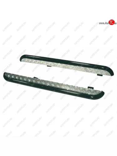 Пороги с алюминиевым листом с полимерным покрытием, Техно Сфера Уаз 469 (1972-2011)