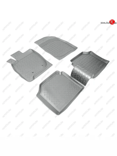 Коврики салонные Norplast (серый) Mitsubishi Galant 9 седан (2004-2009)
