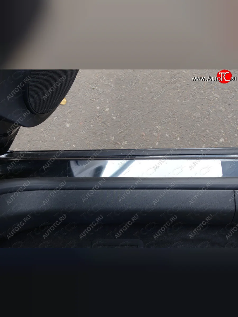 Накладки на пороги ТСС Тюнинг Chevrolet Cruze J305 хэтчбек рестайлинг (2012-2015) (лист зеркальный)  в Керчи Республика Крым