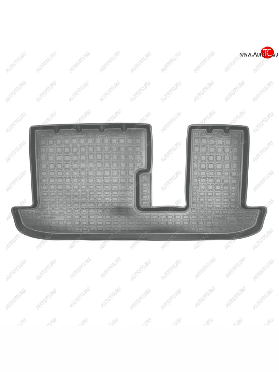 Коврики салонные Norplast Mazda CX-9 TC дорестайлинг (2015-2025) ((3 ряд) (серый))  с доставкой в г. Керчь