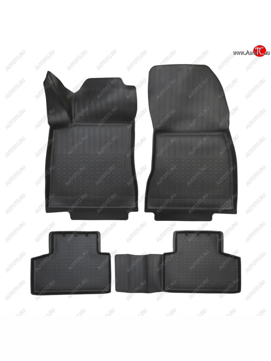 Коврики салонные Norplast  Mercedes-Benz GLB-Class (2019-2025) X247 (черный)  в Самаре Самарской области