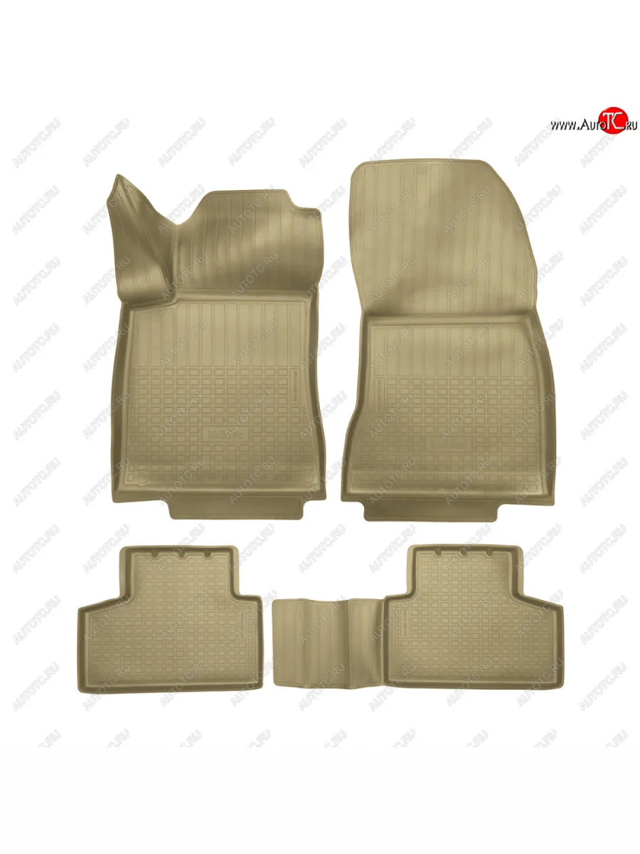 Коврики салонные Norplast Mercedes-Benz GLB-Class X247 (2019-2025) (бежевый)  в Самаре Самарской области