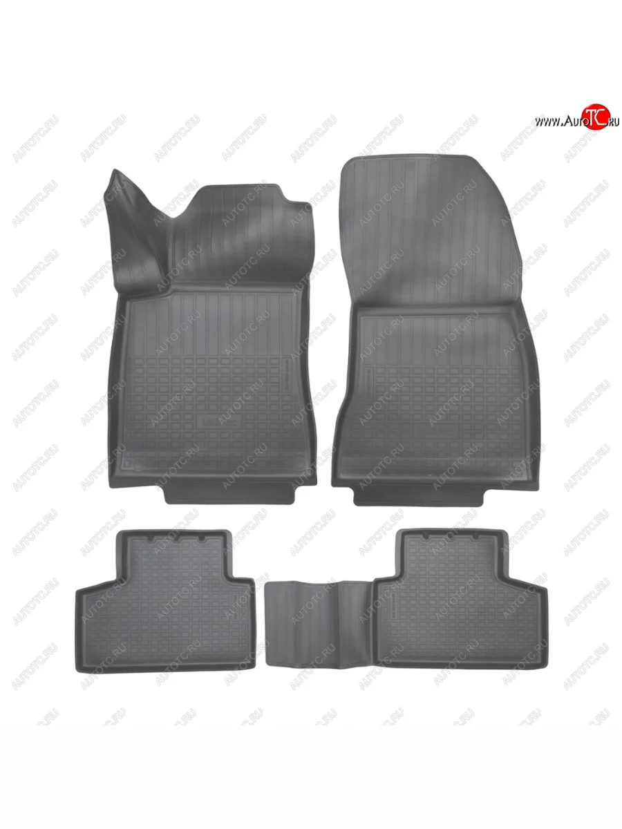 Коврики салонные Norplast Mercedes-Benz GLB-Class X247 (2019-2025) (серый)  в Перми Пермском крае
