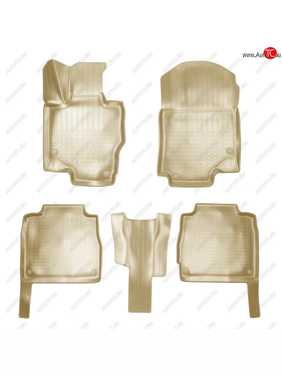 Коврики салонные Norplast Mercedes-Benz GLS-Class X167 (2019-2025) (бежевый)  в Самаре Самарской области