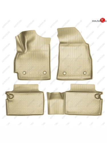 Коврики салонные Norplast (бежевый) Omoda C5 (2021-2025)