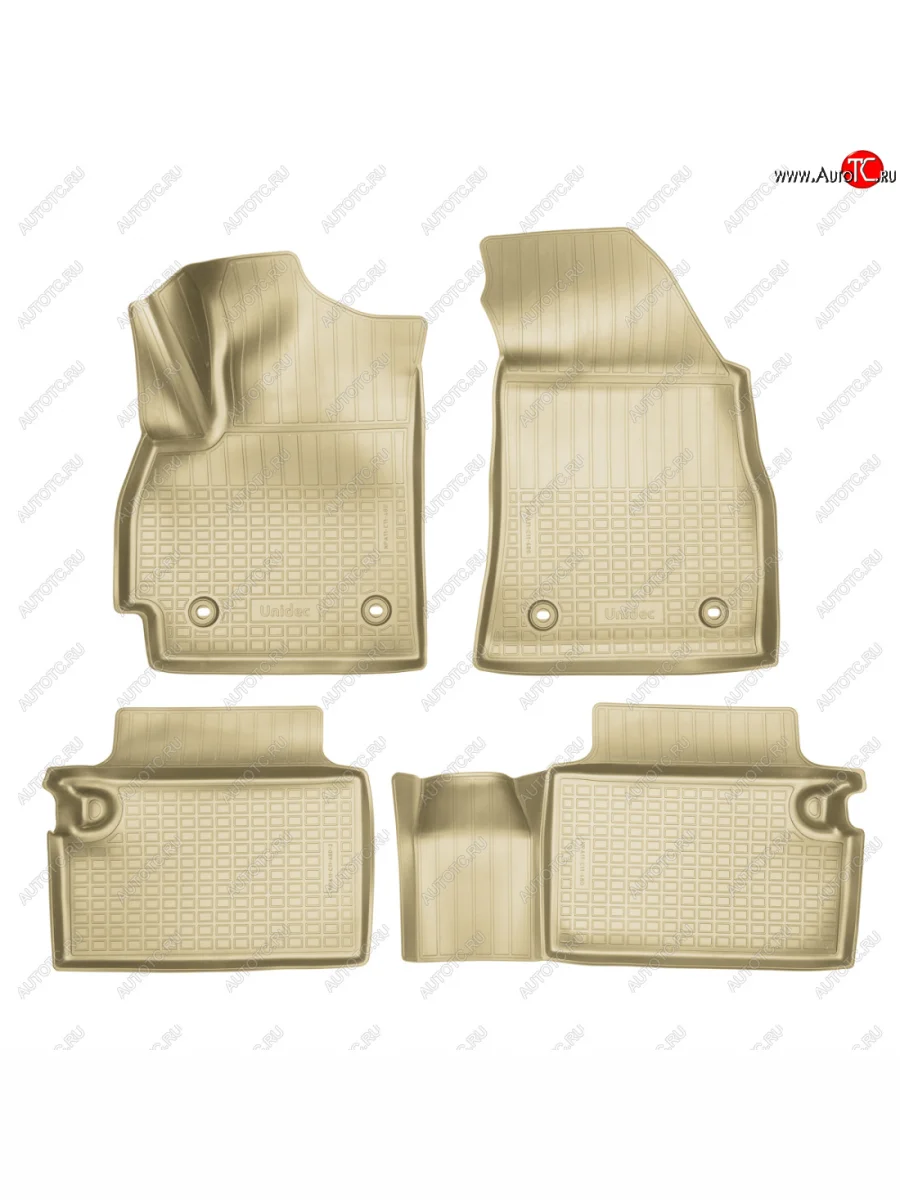 Коврики салонные Norplast Omoda C5 (2021-2025) (бежевый)  в Самаре Самарской области