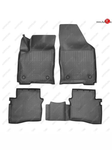 Коврики салонные Norplast (черный) Omoda S5 (2023-2025)