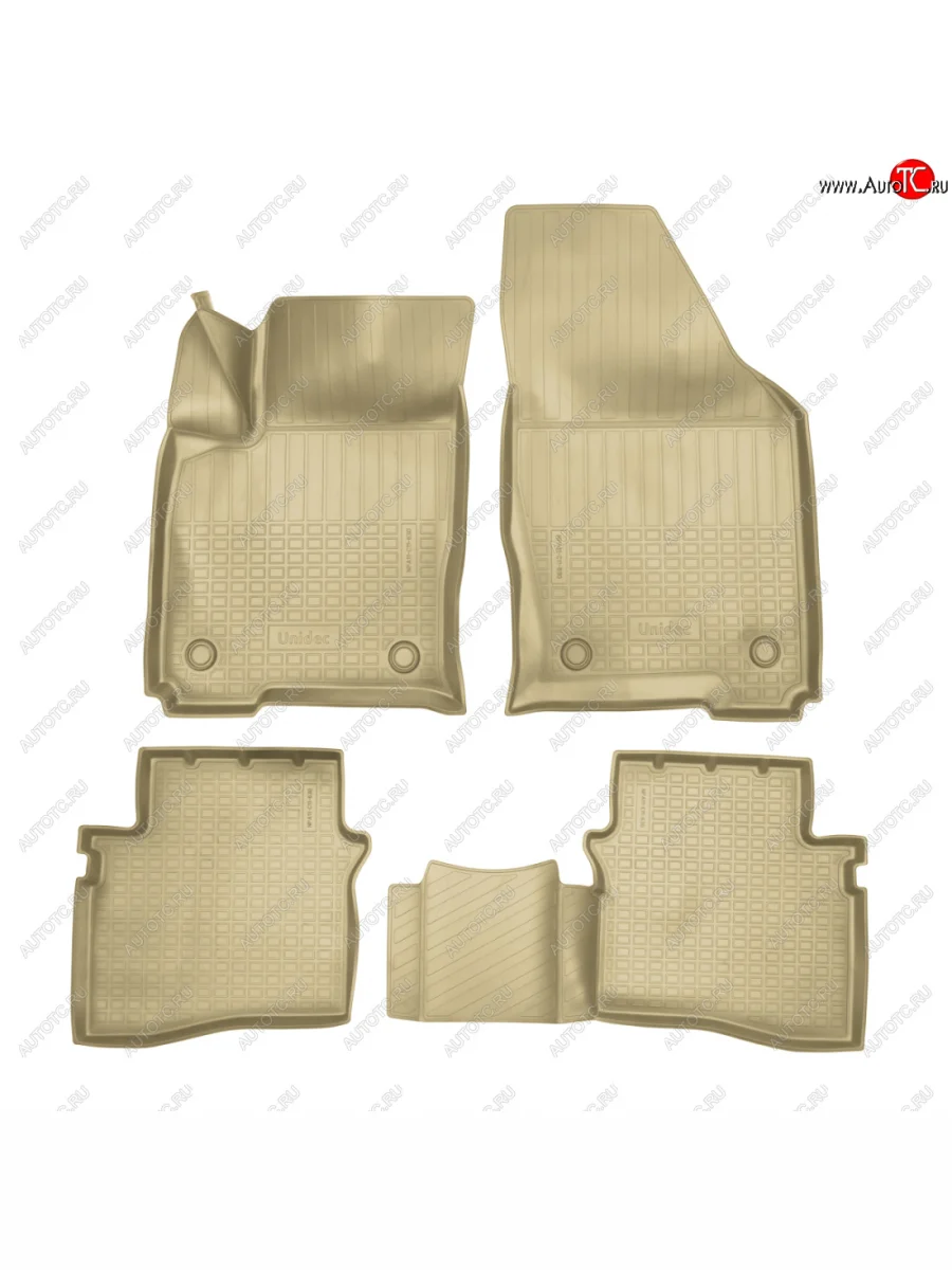 Коврики салонные Norplast Omoda S5 (2023-2025) (бежевый)  с доставкой в г. Керчь