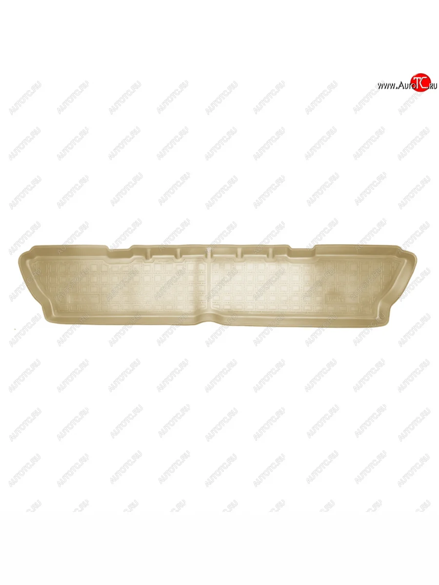 Коврики салонные Norplast Opel Zafira С дорестайлинг (2011-2016) (бежевый 3 ряд)  в Керчи Республика Крым