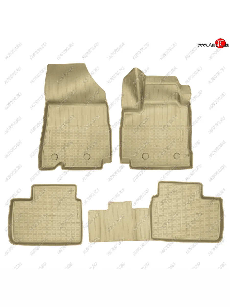 Коврики салонные Norplast Renault Arkana (2019-2025) (бежевый)  в Керчи Республика Крым