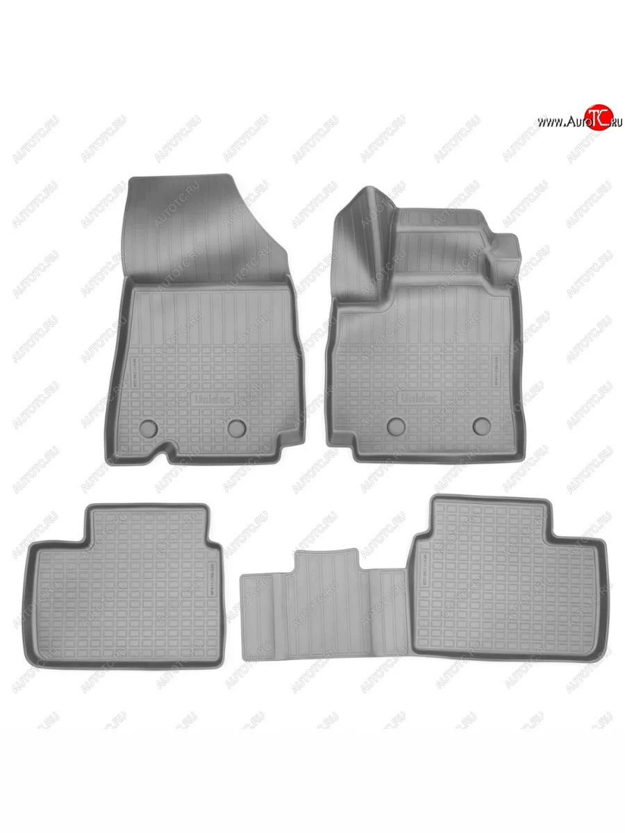 Коврики салонные Norplast Renault Arkana (2019-2025) (серый)  в Перми Пермском крае